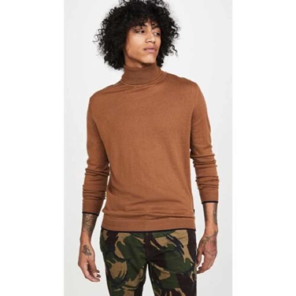 Ted Baker London Men’s Newtrik Turtleneck Sweater 7 (2XL)